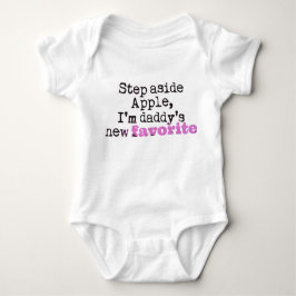 Apple Fan Dad Romper