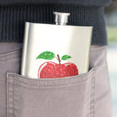 Apple Faux Red Glitter Flacon (Voorbeeld)