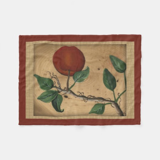 Apple Fleece Blanket (Voorkant (Horizontaal))