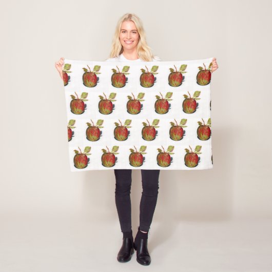 Apple Fleece Deken (In situ)