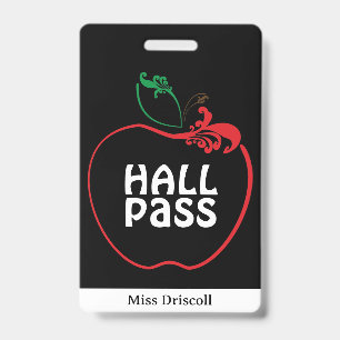 Apple Flourish Klaslokaal Docent Halpas Badge