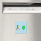 Apple Fridge Magnet Magneet (Insitu (Vaatwasser))