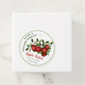 Apple Fruit Canning Bedankjes Labels (In situ)