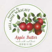 Apple Fruit Canning Labels (Design 2)