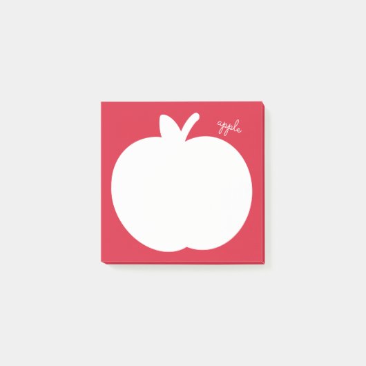 Apple Fruit Post-it® Notes (Voorkant)