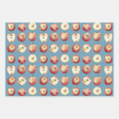 Apple Fruit Waterverf Inpakpapier Vel (Voorkant 2)