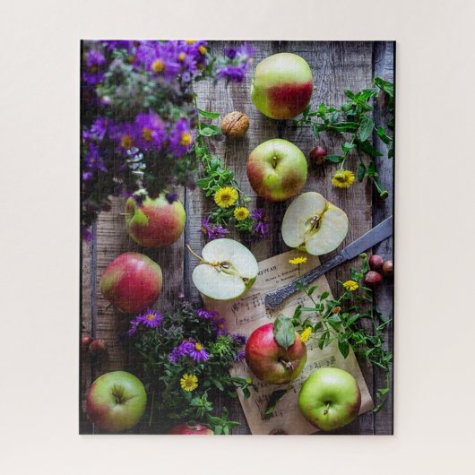 Apple Garden Photo Puzzle Legpuzzel (Verticaal)