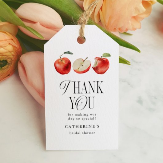 Apple Garden Vrijgezellenfeest Cadeaulabel