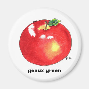 Apple, geaux green magneet