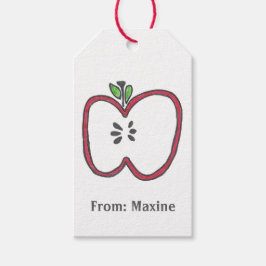 Apple Gift Label Cadeaulabel