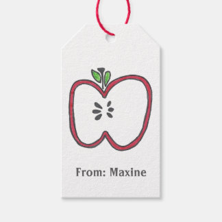 Apple Gift Label Cadeaulabel