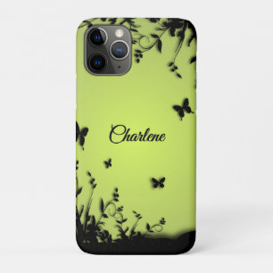 Apple Glow Butterfly Garden - Aangepast iPhone 11 Pro Hoesje
