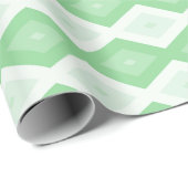Apple green diamond pattern cadeaupapier (Rol Hoek)