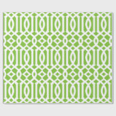 Apple Green Trellis | Gift Wrap Cadeaupapier (Vlak)