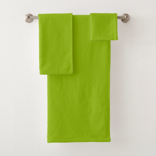 Apple green (vaste kleur) bad handdoek (Insitu)