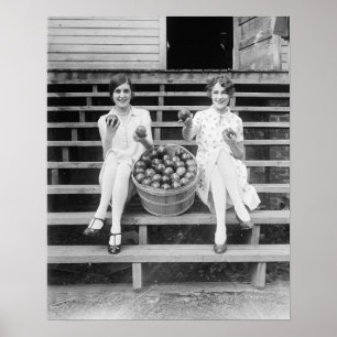 Apple Harvest Girls, 1927. foto Poster