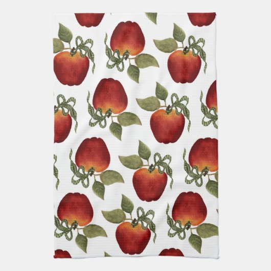 Apple Harvest - Kitchen Towel Theedoek (Verticaal)