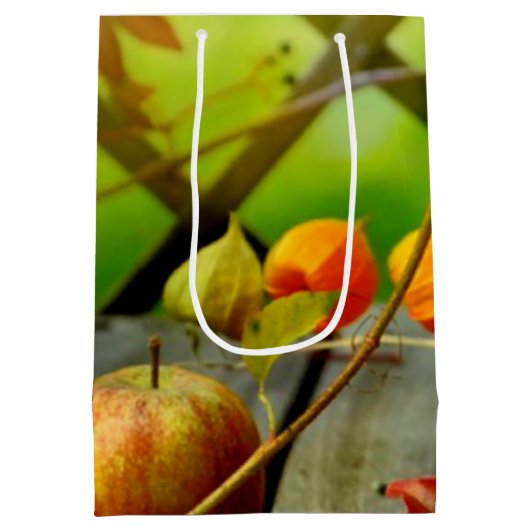 Apple Harvest Medium Cadeauzakje (Achterkant)