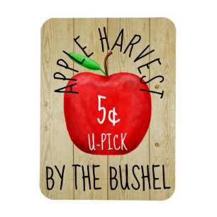 Apple Harvest  Sign Magneet