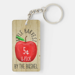 Apple Harvest Sign Sleutelhanger