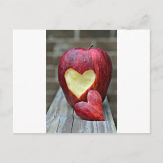 Apple Heart Briefkaart