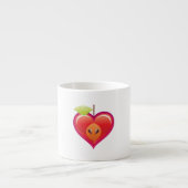 Apple Heart Espresso Kop (Voorkant)