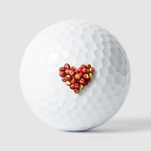 Apple Heart Golfballen (Voorkant)