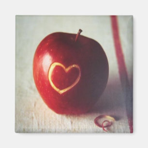 Apple Heart Magnet Magneet