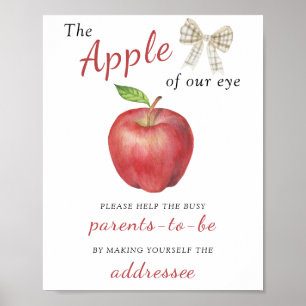 Apple - Help de drukke aanstaande ouders geadresse Poster