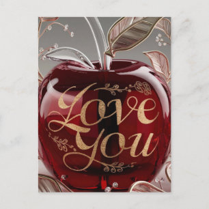 Apple, ik hou van je briefkaart
