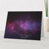 Apple in een dankbare Galaxy-bedankkaart Bedankkaart (Achterkant)