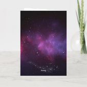 Apple in een dankbare Galaxy-bedankkaart Bedankkaart (Achterkant)