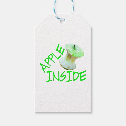 Apple Inside Cadeaulabel (Voorkant)