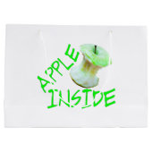 Apple Inside Large Cadeauzakje (Achterkant)