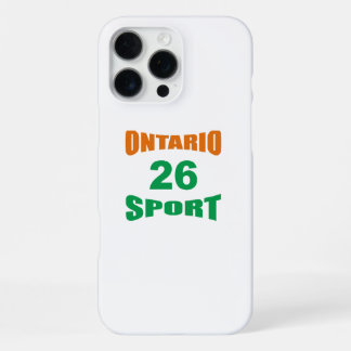 Apple iPhone16 Pro Max hoes ONTAQRIO SPORT 26 iPhone 16 Pro Max Hoesje