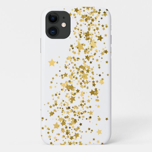 Apple iPhone 11 Hoesje-Gold-sterren Case-Mate iPhone Case (Achterkant)