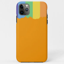Apple iPhone 11 Pro Max regenboogpatroon hoesje
