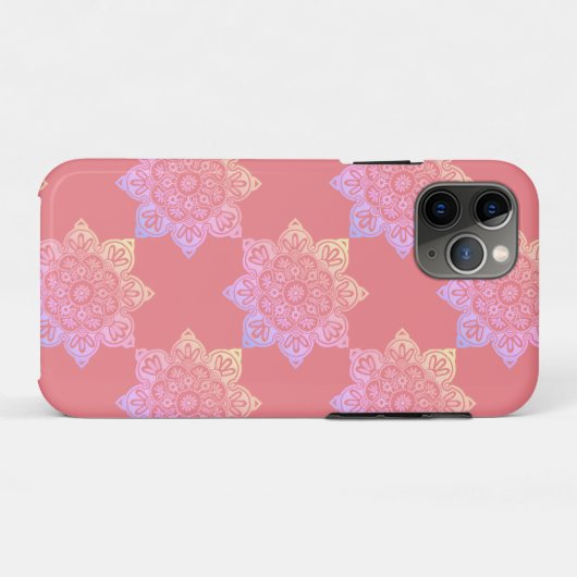 Apple iPhone 11Pro Hoesje met Boho Medallions (Achterkant (horizontaal))