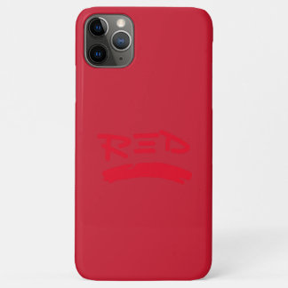 apple iphone 11pro max hoesje ROOD ONTWERP