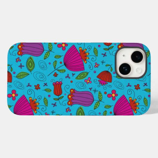 Apple iPhone 14 Hoesje Sjabloon (Achterkant (horizontaal))