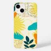 Apple iPhone 14 Hoesje-tropische palm Case-Mate iPhone Case (Achterkant)