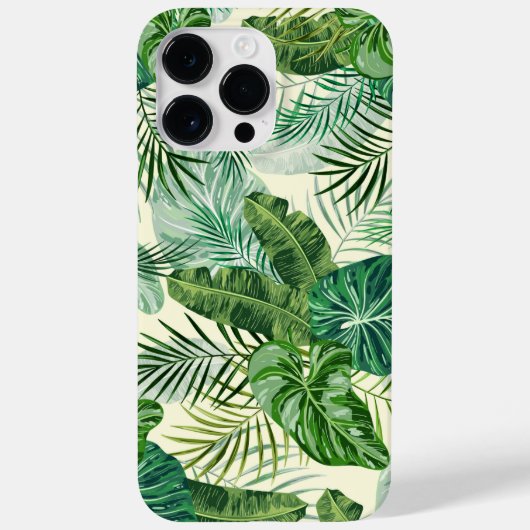Apple iPhone 14 Pro Max Hoesje-Tropisch Palm Case-Mate iPhone Case (Achterkant)