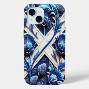 Apple iPhone 15 Case-Mate met Schotse distels