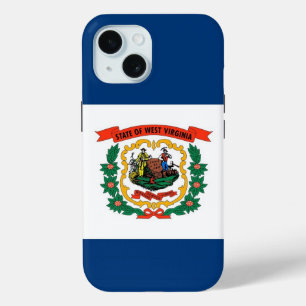 Apple iPhone 15 Case-Mate, vlag van West Virginia