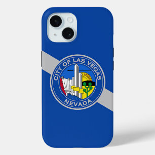 Apple iPhone 15 Hoesje-Mate met vlag van Las Vegas