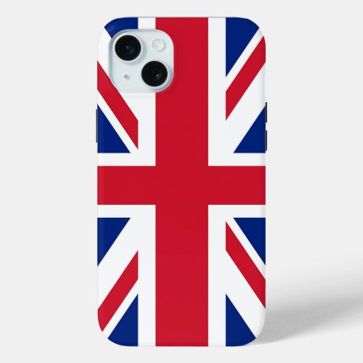 Apple iPhone 15 Plus Case, United Kingdom flag Case-Mate iPhone Case (Achterkant)
