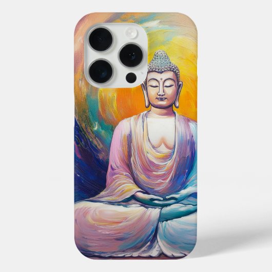 Apple iPhone 15 Pro Buddha Edition Hoesje (Achterkant)