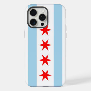 Apple iPhone 15 Pro Max Coque, drapeau de Chicago
