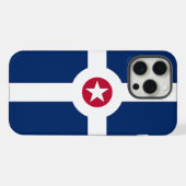Apple iPhone 15 Pro Max Coque, drapeau d'Indianapo (Verso Horizontal)