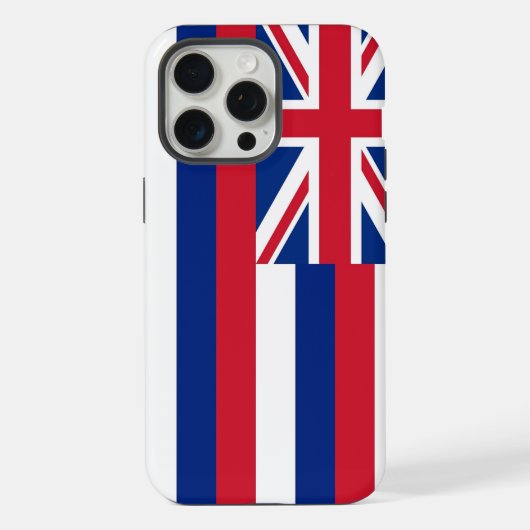 Apple iPhone 15 Pro Max Coque, drapeau Hawaii (Verso)